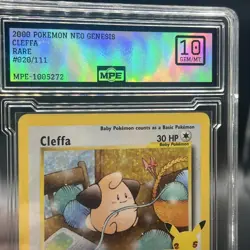 Pokemon TCG Cleffa Celebrations 25th Anniversary Card 20/111 Gem Mint 10!! - Image 4