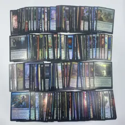 MTG Magic The Gathering Card Lot Of 175 ALL FOIL Common/Uncommon/Rare - Image 1