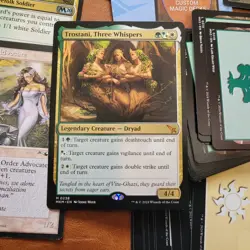 MTG Commander Magic Deck 100 Cards - Trostani, Three Whispers TREEFOLK TRIBAL - Image 1