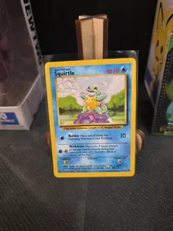 Squirtle 63/102 1999 Base Set Non-Holo English Pokemon Card - Image 1