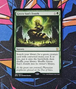 Green Sun's Zenith LP Regular MTG Eternal Masters EMA Magic The Gathering - Image 1