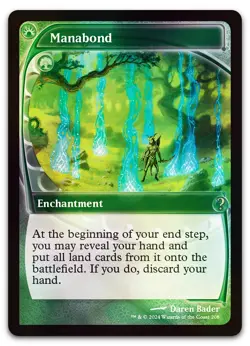 Manabond (Future Sight) #208 (Foil) (NM) Mystery Booster 2 MB2 Magic MTG - Image 1
