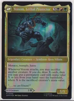 MTG - Eddie Brock Venom, Lethal Protector Foil Marvel’s Spider-Man - Image 2