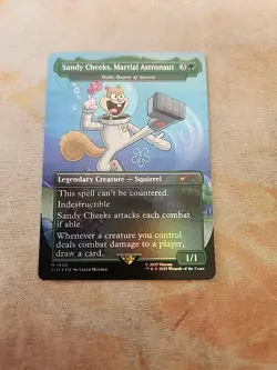 Sandy Cheeks, Martial Astronaut-Toski, Bearer Of Secrets Rainbow Foil Secret... - Image 1