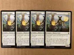 MTG 4x Kinjalli's Caller # 18 Ixalan Pauper Modern Magic the Gathering x4 NM - Image 1