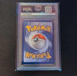 2005 Pokemon Vaporeon #19 Unseen Forces EX Reverse Holo Rare EN PSA 5 - Image 2