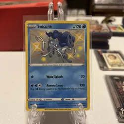 Pokemon TCG Suicune Shining Fates Baby Shiny Vault SV/022/SV122 - Image 1