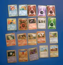 Lot Of 20 Random Variety of Vintage POKEMON cards 1998 2006, 07, 08, And 2009 *C - Image 2