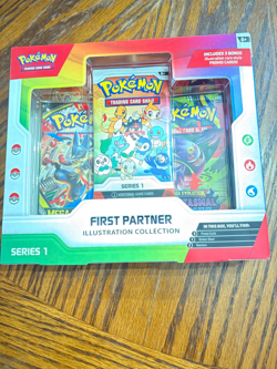 Pokemon TCG First Partner Illustration Collection Series 1 New Sealed - Image 1