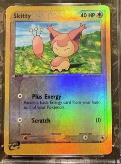Skitty 70/109 CGC 7.5 Reverse Holo Ex Ruby & Sapphire Pokemon Vintage - Image 3