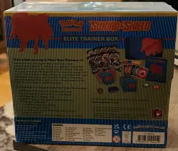 Pokemon TCG Sword Shield Zamazenta Elite Trainer Box - Image 3