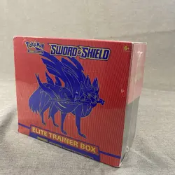 Pokemon Sword & Shield Zacian Elite Trainer Box 2020 Pokemon TCG English - Image 1