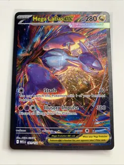 Pokemon Mega Latias EX 181/132 Mega Evolution Full Art Holo 280 HP Rare - Image 1