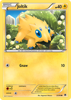 Joltik 33/98 C Emerging Powers Pokemon NM/M - Image 1
