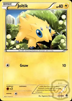 Joltik 33/98 C Emerging Powers Pokemon NM/M - Image 3