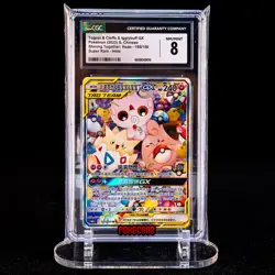 Togepi & Cleffa & Igglybuff GX SR CSM2cC-165/150 Pokemon Card Chinese CGC 8 #1 - Image 1