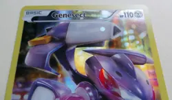 Pokemon TCG GENESECT XY119 Black Star Promo XY Full Art Mythical Rare - Image 4