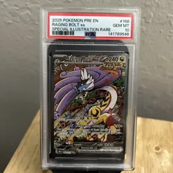 Raging Bolt ex SIR #166 PSA 10 GEM MINT Pokemon 2025 Prismatic Evolutions - Image 3