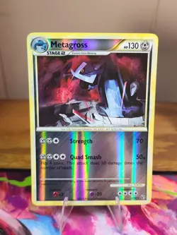 Pokemon TCG - Metagross - 18/90 - Undaunted - Reverse Holo - Rare - LP - Image 1