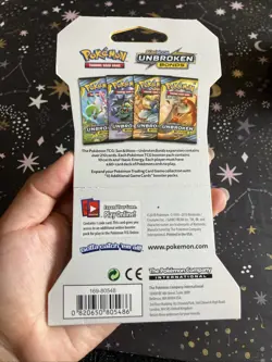 Pokemon Sun & Moon Unbroken Bonds Sleeved Booster Pack Charizard Reshiram NEW - Image 5