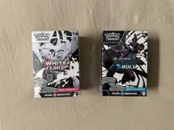 Pokemon Black Bolt and White Flare Booster Bundle Set of 2 FACTORY SEALED NEW - Image 1