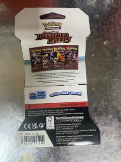 Pokemon TCG - Destined Rivals Sleeved Booster Pack ✅ Brand New & Sealed ✅ - Image 2