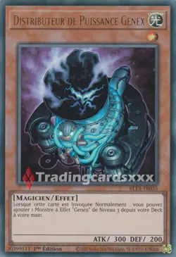 Yu-Gi-Oh! Distributeur de Puissance Genex : UR BLTR-FR055 - Image 1