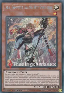 Yu-Gi-Oh! Lara, Dompteur Avatar Bete Spirituelle : SE BLTR-FR017 - Image 1