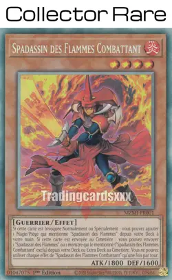 Yu-Gi-Oh! Spadassin des Flammes Combattant : CR MZMI-FR001 - Image 1