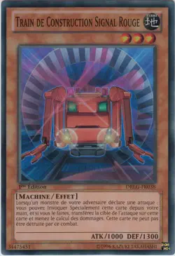 ♦Yu-Gi-Oh!♦ Train de Construction Signal Rouge/Red : DRLG-FR038 -VF/SUPER RARE- - Image 1