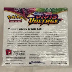 Pokemon Sword & Shield Vivid Voltage Factory Sealed Booster Box - Image 2
