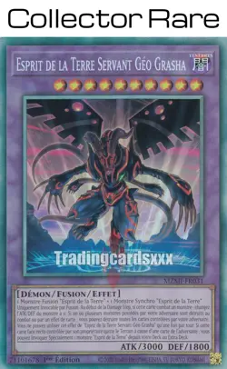 Yu-Gi-Oh! Esprit de la Terre Servant Geo Grasha : CR MZMI-FR031 - Image 1