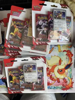 Pokemon TCG Destined Rivals 3 Pack Blister X12 2 single blisters - 38 Packs ✅ - Image 5