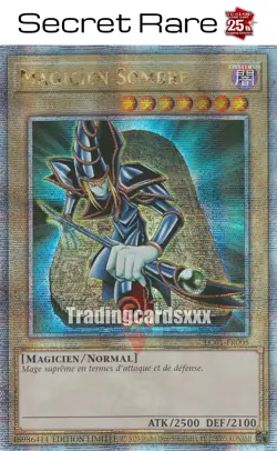 Yu-Gi-Oh! Magicien Sombre : QCSE LC01-FR005 - Starlight Rare 25th - Image 1