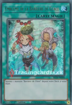 Yu-Gi-Oh! Embleme de la Barriere de Glace : UR BLTR-FR098 - Image 1