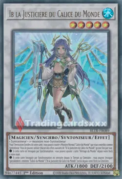 Yu-Gi-Oh! Ib la Justiciere du Calice du Monde : UR BLTR-FR089 - Image 1