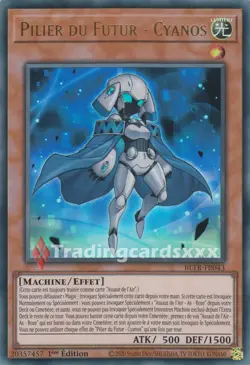 Yu-Gi-Oh! Pilier du Futur - Cyanos : UR BLTR-FR043 - Image 1