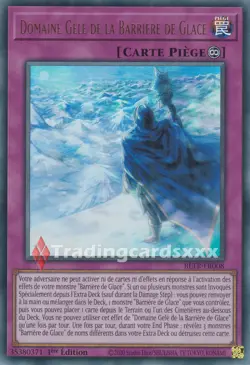 Yu-Gi-Oh! Domaine Gele de la Barriere de Glace : UR BLTR-FR008 - Image 1