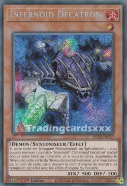 Yu-Gi-Oh! Infernoid Decatron : SE BLTR-FR069 - Image 1