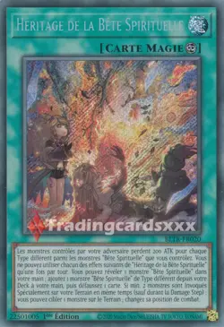 Yu-Gi-Oh! Heritage de la Bete Spirituelle : SE BLTR-FR020 - Image 1