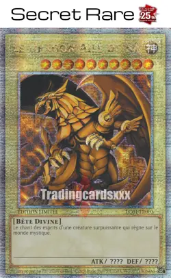 Yu-Gi-Oh! Le Dragon Aile de Ra : QCSE LC01-FR003 - Starlight Rare 25th - Image 1