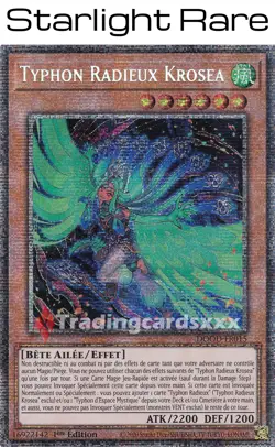 Yu-Gi-Oh! Typhon Radieux Krosea : STAR DOOD-FR015 - Image 1