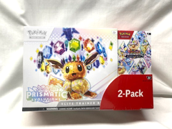 Costco Pokemon Prismatic Evolutions 2-Pack Trainer Box and Booster Bundle Sealed - Image 1