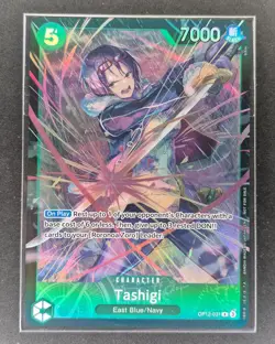 One Piece TCG - Tashigi OP12-031 - Store Treasure Cup November 2025 Alt Art - Image 1