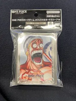 Enel ONE PIECE Card Game Oﬃcial Card Sleeves 14 New Sealed Authentic 1 Pack - Image 1