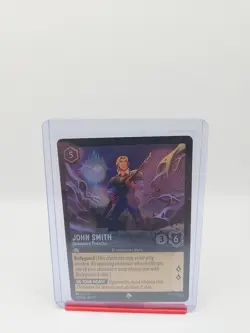 Disney Lorcana Winterspell - John Smith Undaunted Protector 193/204 - Cold Foil - Image 1