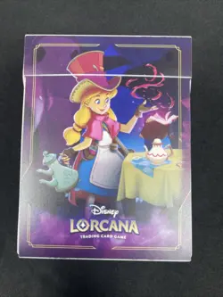 New - Disney Lorcana Deck Box Alice Tea Chemist League Promo - Image 3