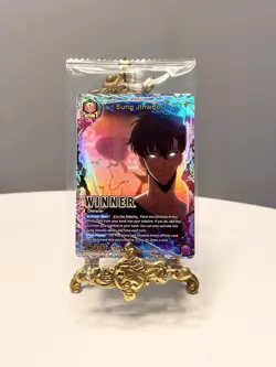 Union Arena Solo Leveling Sung Jinwoo WINNER UEPR/SLG-1-019 English Promo Sealed - Image 1