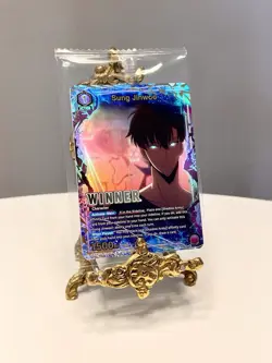 Union Arena Solo Leveling Sung Jinwoo WINNER UEPR/SLG-1-019 English Promo Sealed - Image 2