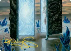 MTG Art Series: Modern Horizons 2 Step Through Art Card x1 Signed Stamped NM/M - Image 1